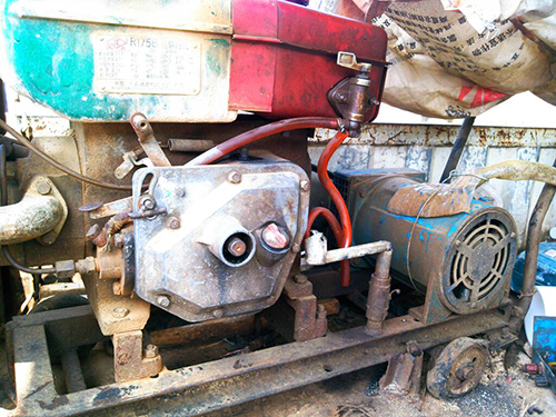 泰兴单杠柴油机发电机出租